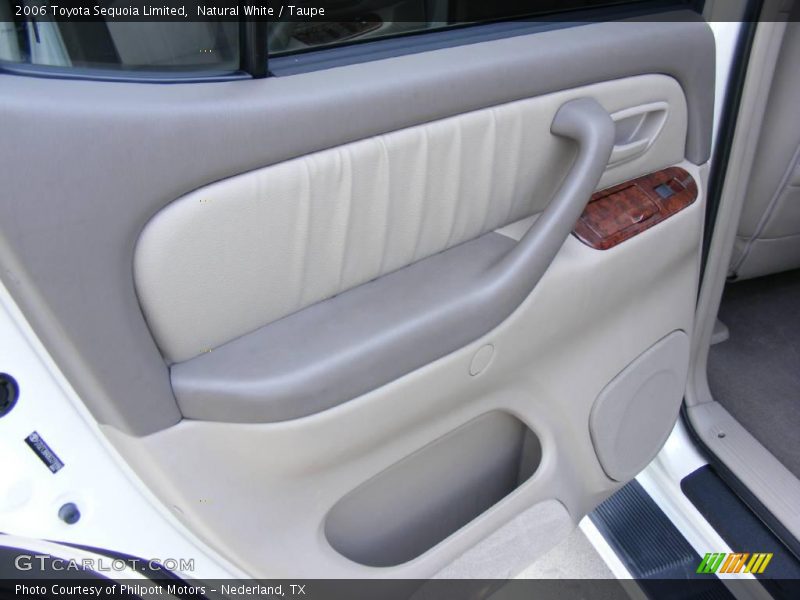 Natural White / Taupe 2006 Toyota Sequoia Limited