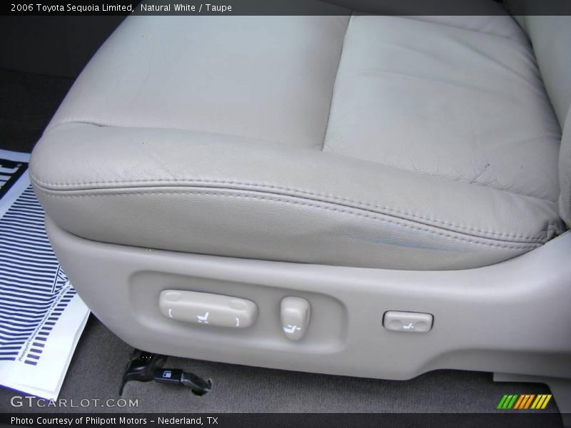 Natural White / Taupe 2006 Toyota Sequoia Limited