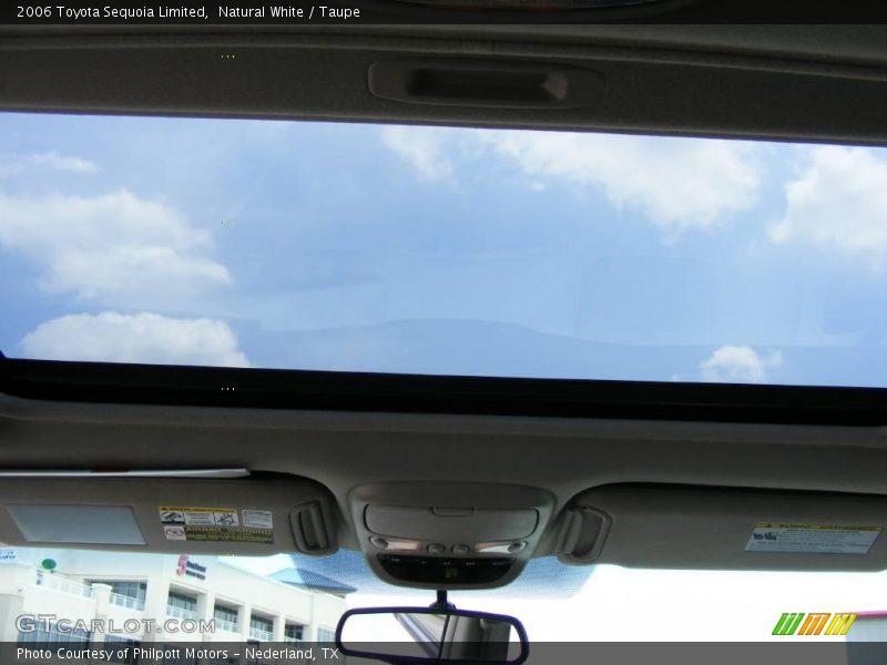 Natural White / Taupe 2006 Toyota Sequoia Limited