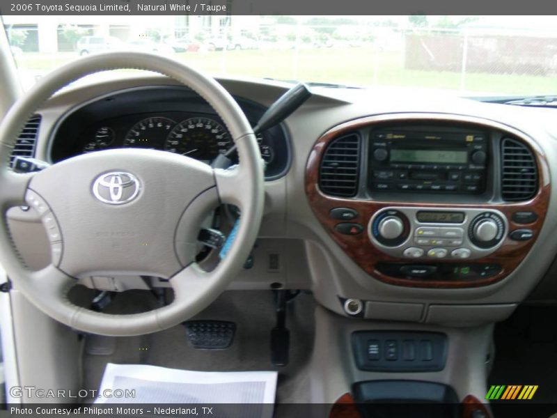 Natural White / Taupe 2006 Toyota Sequoia Limited