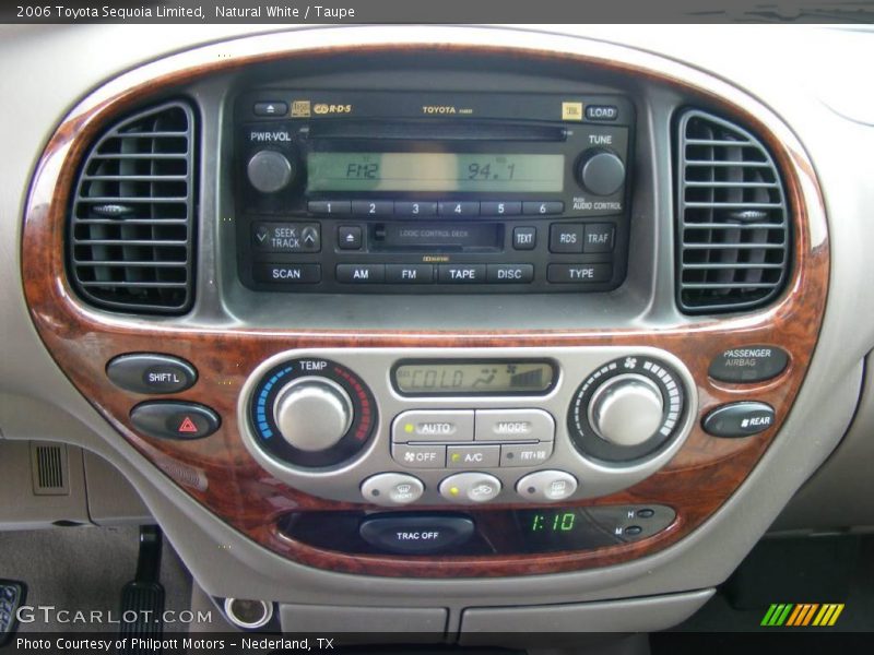 Natural White / Taupe 2006 Toyota Sequoia Limited