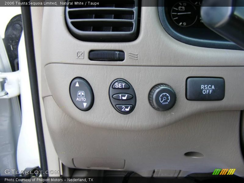 Natural White / Taupe 2006 Toyota Sequoia Limited