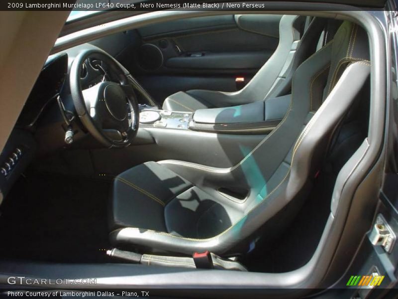  2009 Murcielago LP640 Coupe Nero Perseus Interior