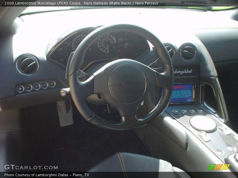 Dashboard of 2009 Murcielago LP640 Coupe