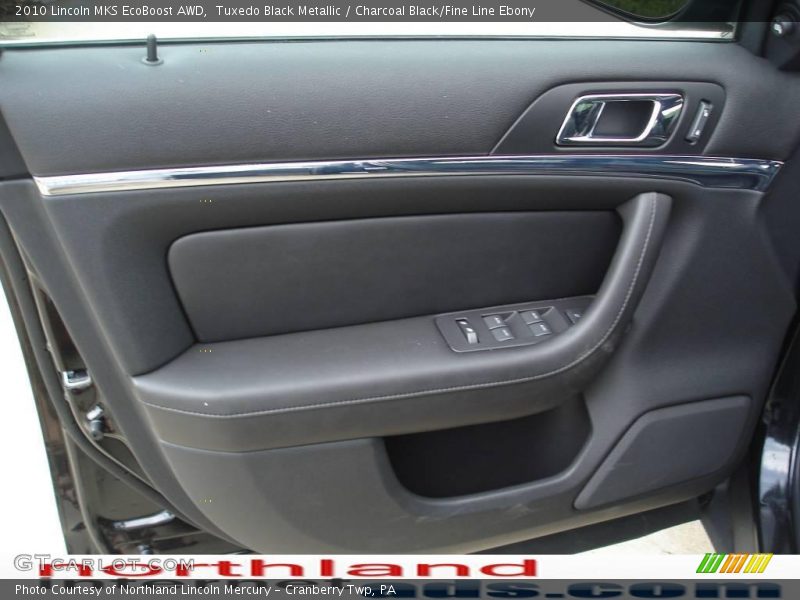 Tuxedo Black Metallic / Charcoal Black/Fine Line Ebony 2010 Lincoln MKS EcoBoost AWD