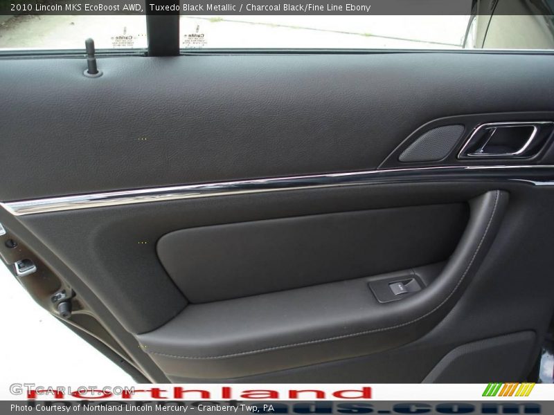 Tuxedo Black Metallic / Charcoal Black/Fine Line Ebony 2010 Lincoln MKS EcoBoost AWD