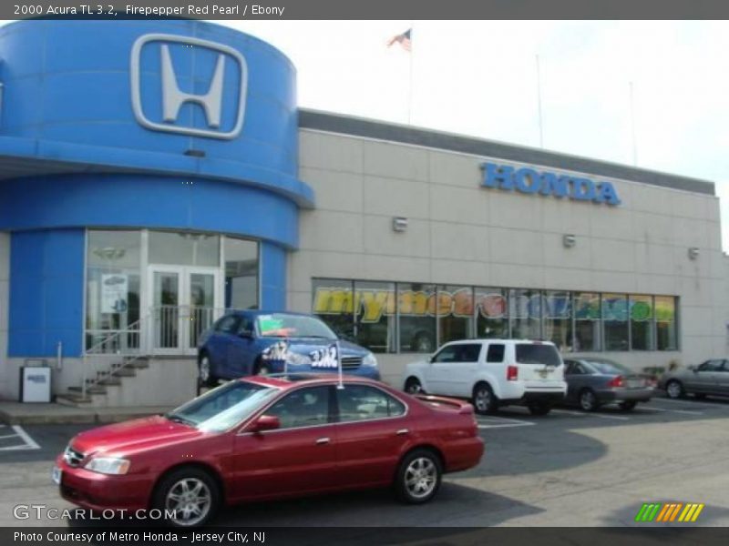 Firepepper Red Pearl / Ebony 2000 Acura TL 3.2