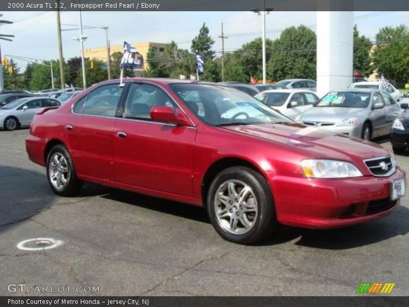 Firepepper Red Pearl / Ebony 2000 Acura TL 3.2