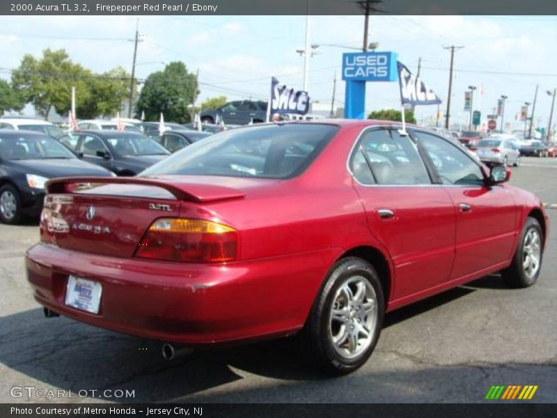 Firepepper Red Pearl / Ebony 2000 Acura TL 3.2