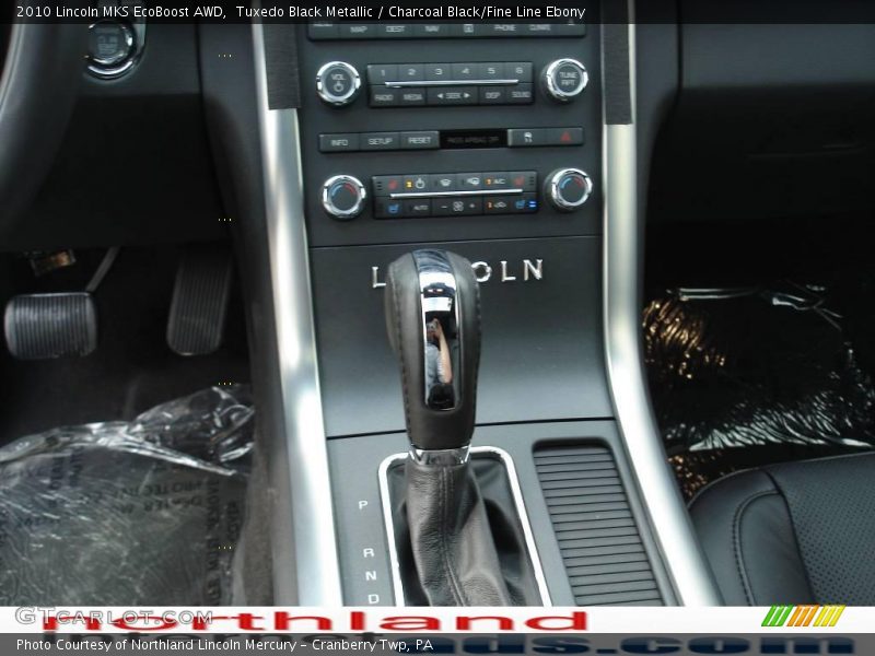 Tuxedo Black Metallic / Charcoal Black/Fine Line Ebony 2010 Lincoln MKS EcoBoost AWD