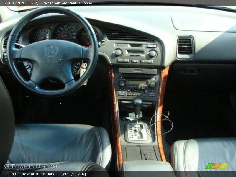 Firepepper Red Pearl / Ebony 2000 Acura TL 3.2