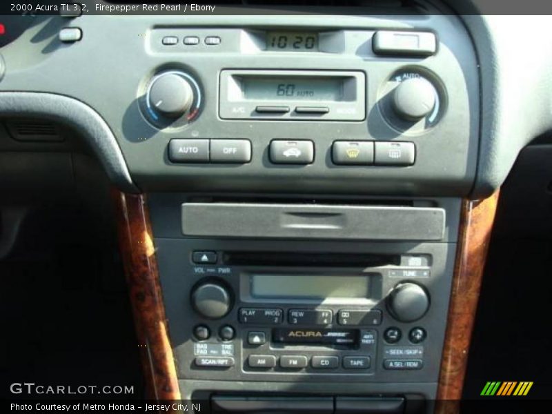 Firepepper Red Pearl / Ebony 2000 Acura TL 3.2