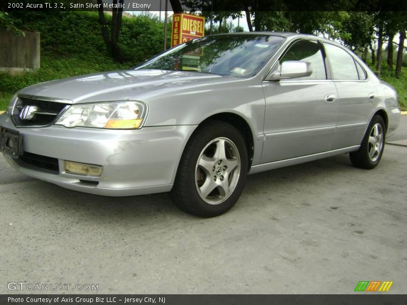 Satin Silver Metallic / Ebony 2002 Acura TL 3.2