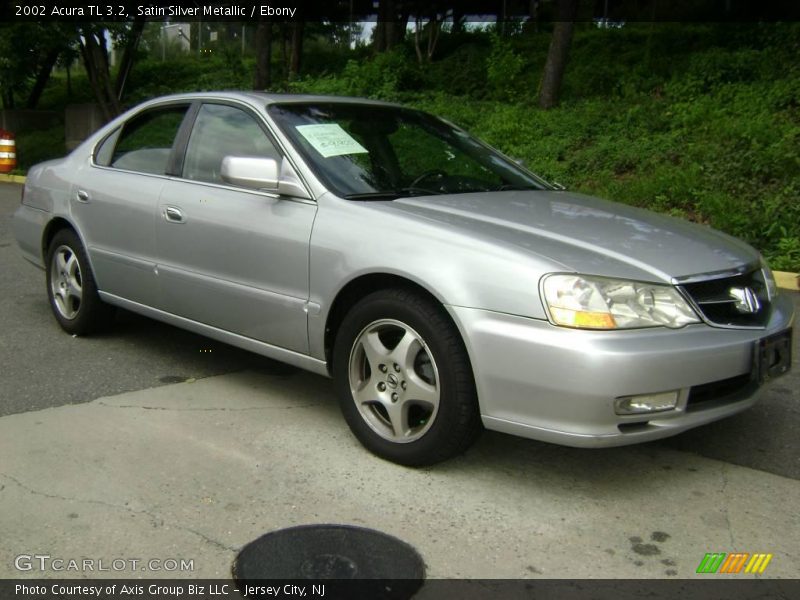 Satin Silver Metallic / Ebony 2002 Acura TL 3.2