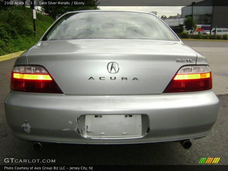 Satin Silver Metallic / Ebony 2002 Acura TL 3.2