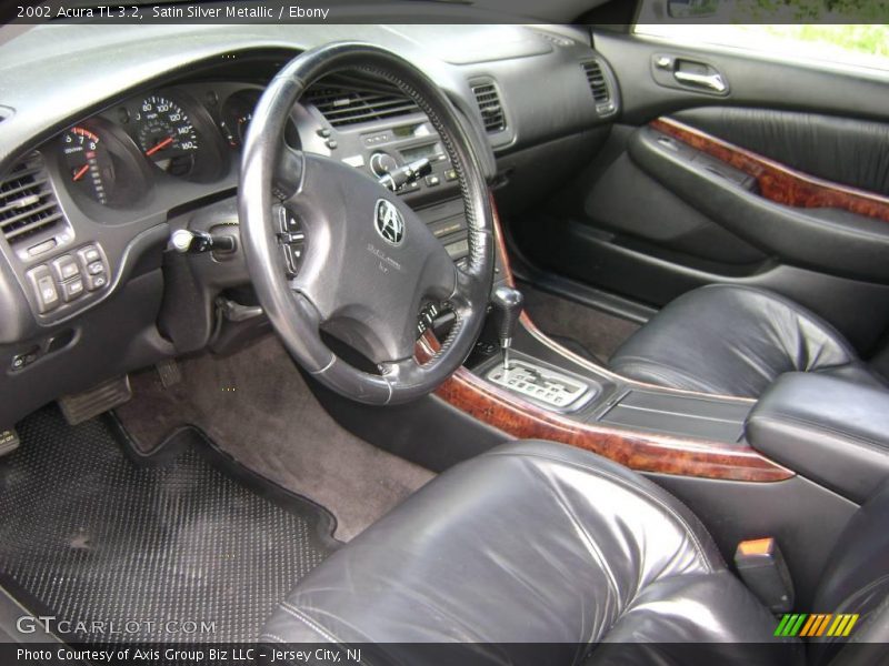 Satin Silver Metallic / Ebony 2002 Acura TL 3.2