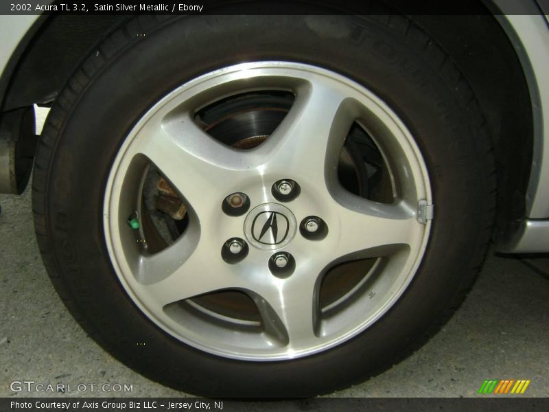 Satin Silver Metallic / Ebony 2002 Acura TL 3.2
