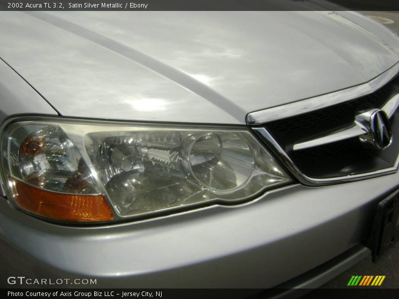 Satin Silver Metallic / Ebony 2002 Acura TL 3.2