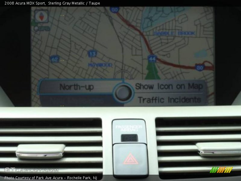 Sterling Gray Metallic / Taupe 2008 Acura MDX Sport