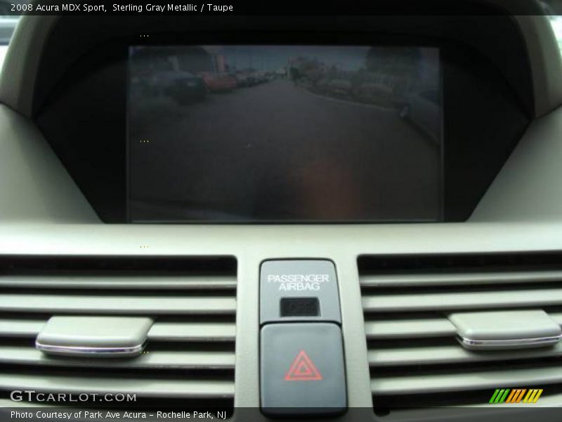 Sterling Gray Metallic / Taupe 2008 Acura MDX Sport