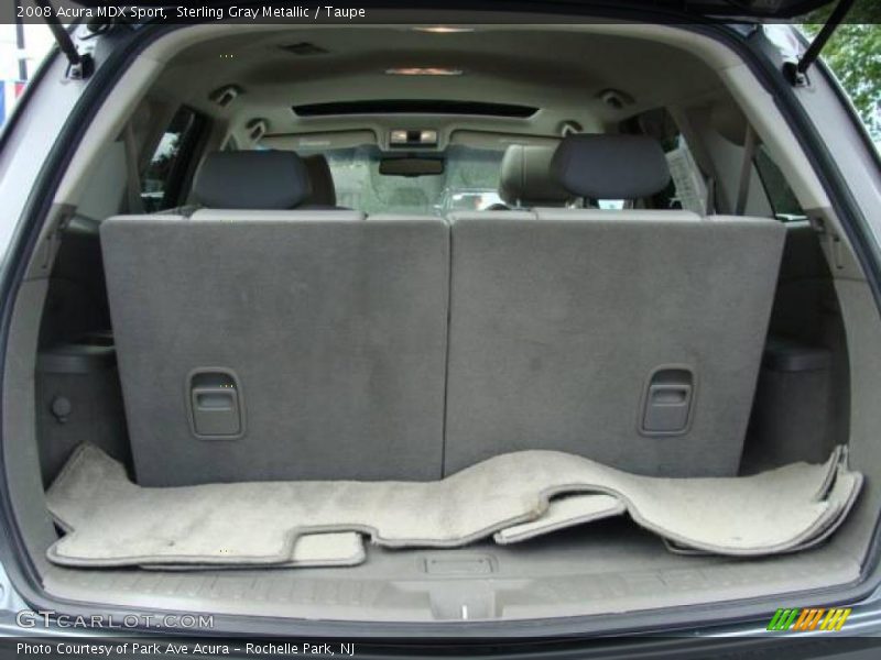 Sterling Gray Metallic / Taupe 2008 Acura MDX Sport