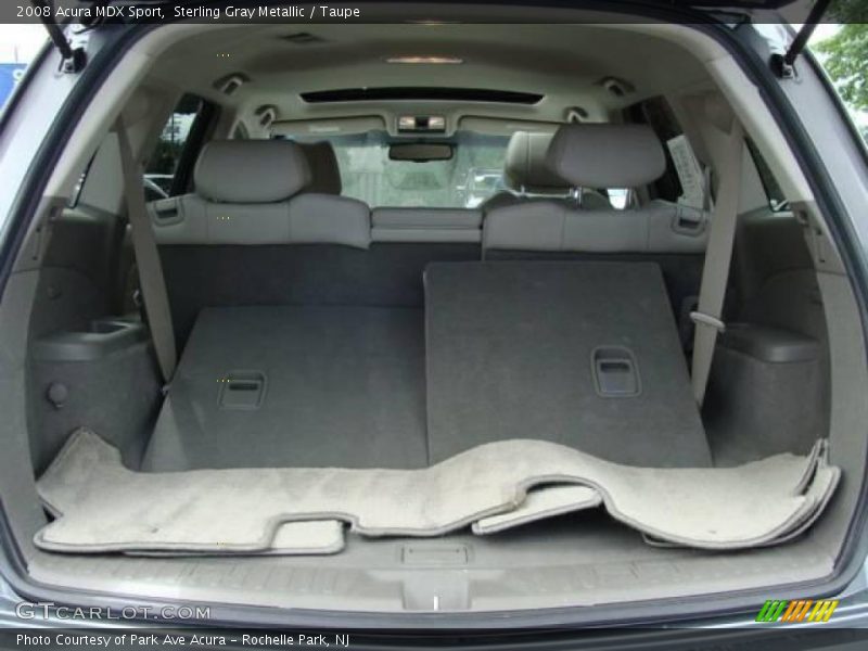 Sterling Gray Metallic / Taupe 2008 Acura MDX Sport