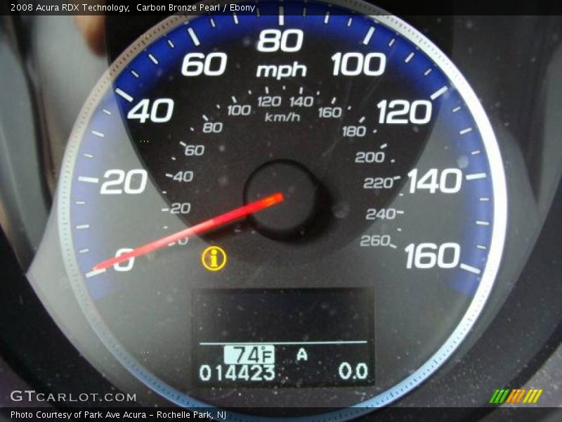 Carbon Bronze Pearl / Ebony 2008 Acura RDX Technology