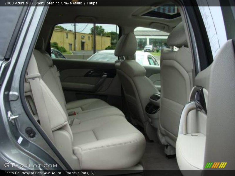 Sterling Gray Metallic / Taupe 2008 Acura MDX Sport