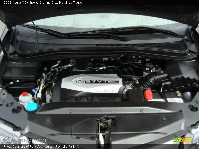 Sterling Gray Metallic / Taupe 2008 Acura MDX Sport
