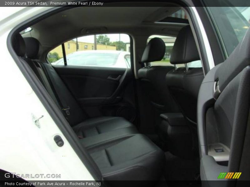 Premium White Pearl / Ebony 2009 Acura TSX Sedan