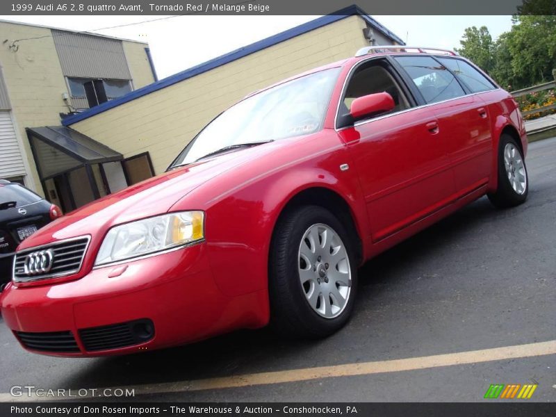 Tornado Red / Melange Beige 1999 Audi A6 2.8 quattro Avant