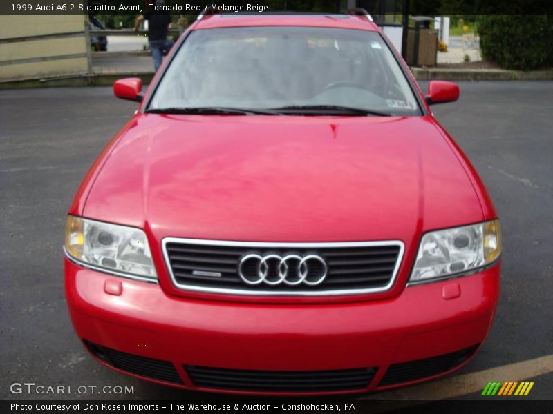 Tornado Red / Melange Beige 1999 Audi A6 2.8 quattro Avant