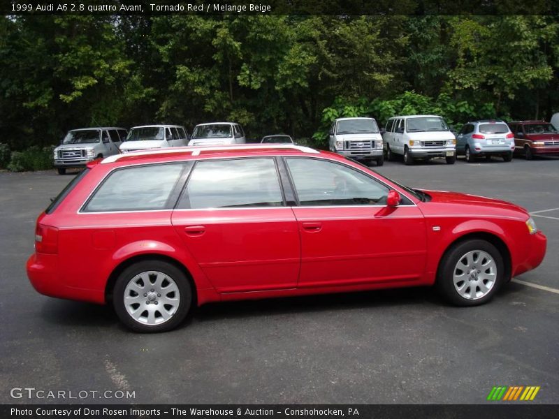 Tornado Red / Melange Beige 1999 Audi A6 2.8 quattro Avant
