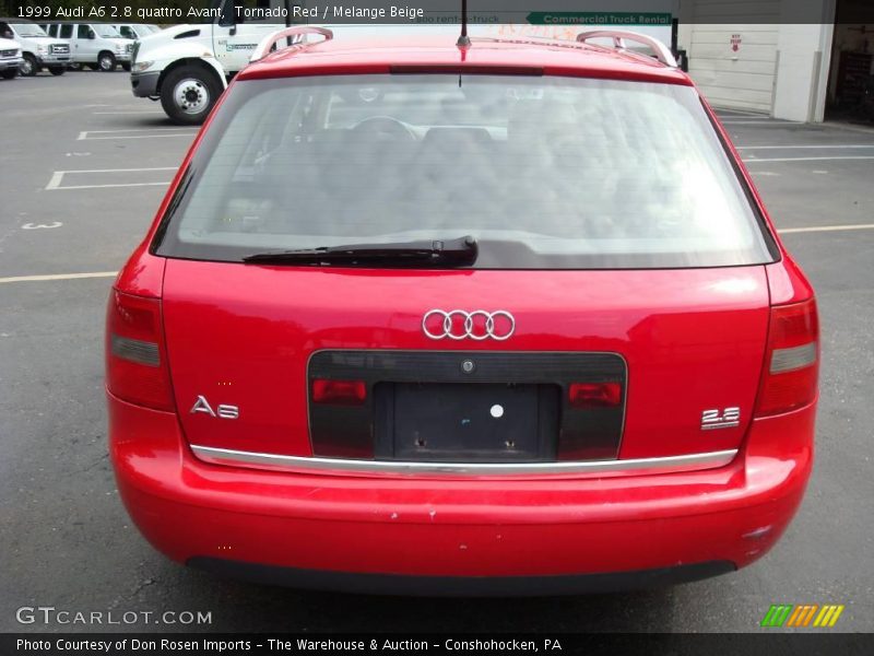 Tornado Red / Melange Beige 1999 Audi A6 2.8 quattro Avant