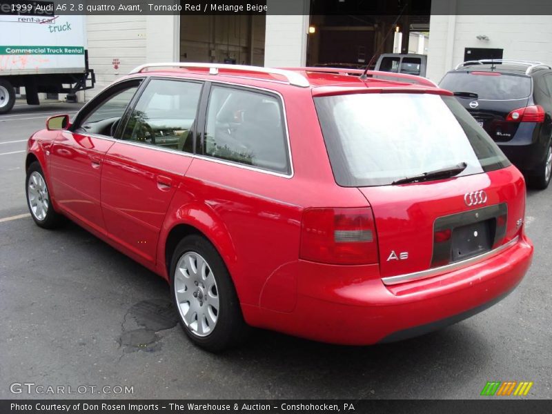 Tornado Red / Melange Beige 1999 Audi A6 2.8 quattro Avant