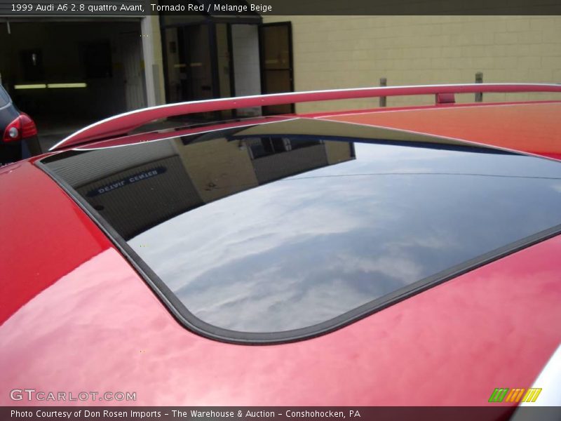 Tornado Red / Melange Beige 1999 Audi A6 2.8 quattro Avant