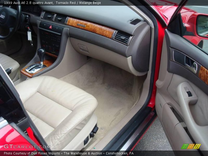 Tornado Red / Melange Beige 1999 Audi A6 2.8 quattro Avant