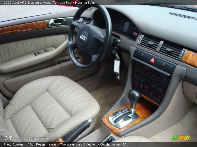 Tornado Red / Melange Beige 1999 Audi A6 2.8 quattro Avant