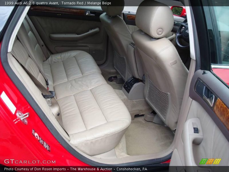 Tornado Red / Melange Beige 1999 Audi A6 2.8 quattro Avant