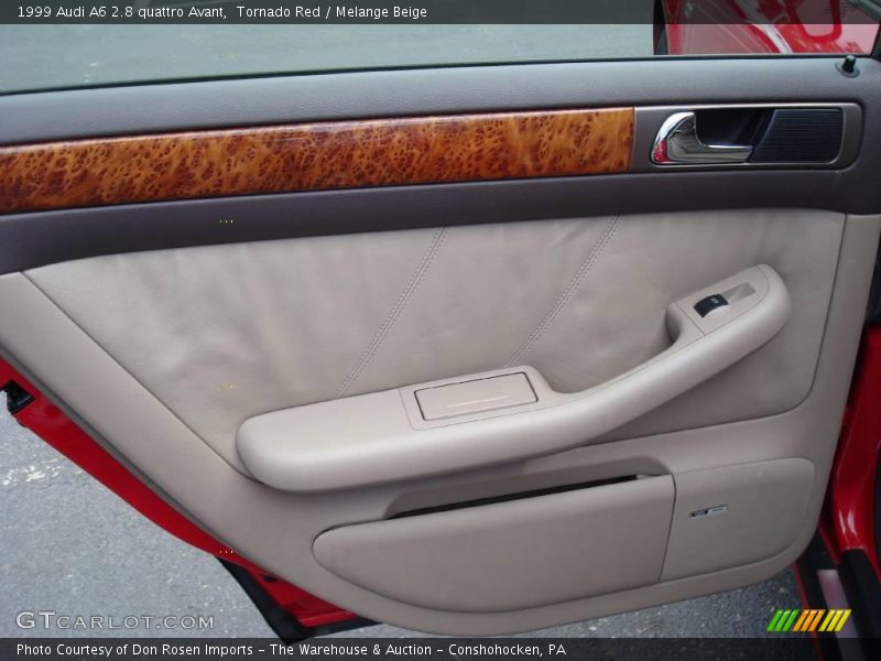 Tornado Red / Melange Beige 1999 Audi A6 2.8 quattro Avant