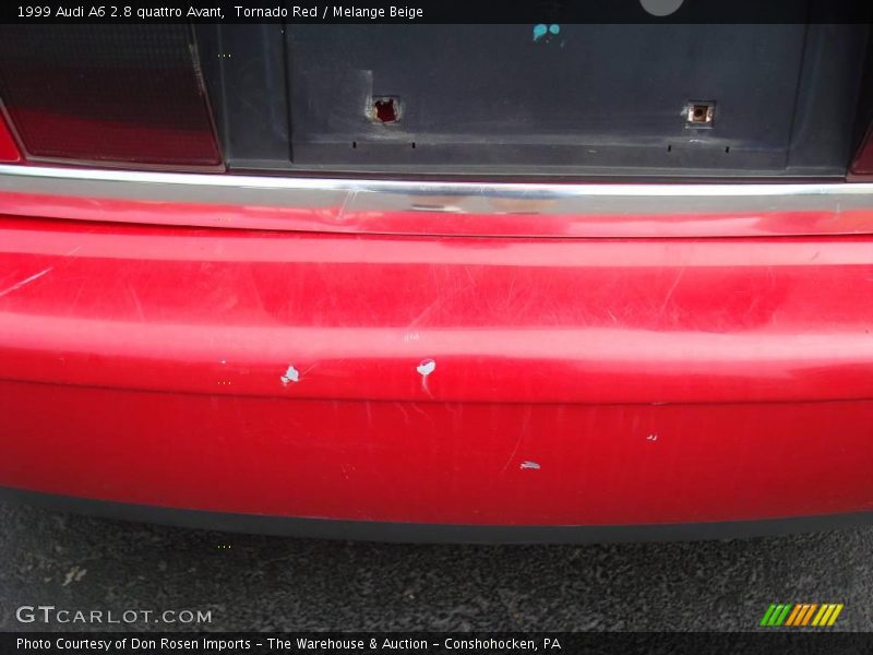 Tornado Red / Melange Beige 1999 Audi A6 2.8 quattro Avant