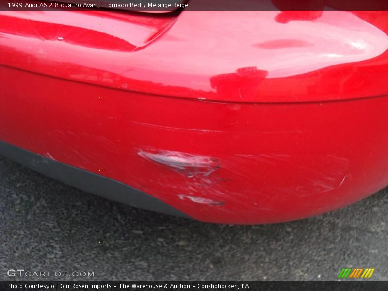 Tornado Red / Melange Beige 1999 Audi A6 2.8 quattro Avant
