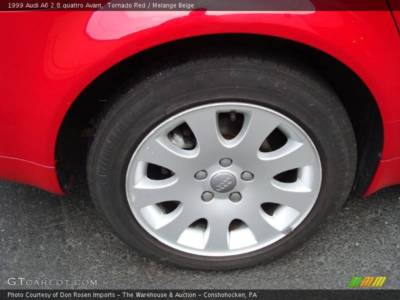 Tornado Red / Melange Beige 1999 Audi A6 2.8 quattro Avant