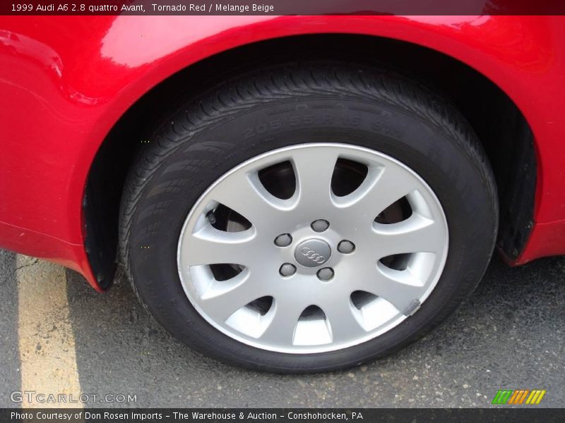 Tornado Red / Melange Beige 1999 Audi A6 2.8 quattro Avant