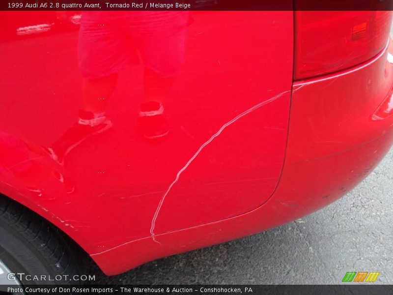 Tornado Red / Melange Beige 1999 Audi A6 2.8 quattro Avant