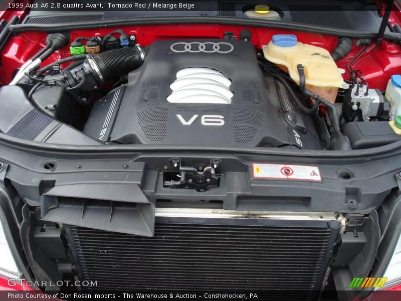 Tornado Red / Melange Beige 1999 Audi A6 2.8 quattro Avant