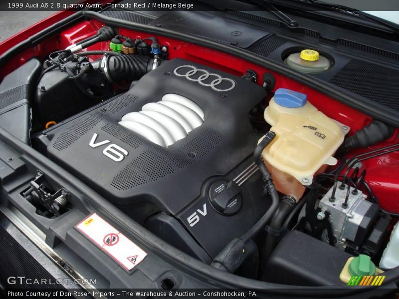 Tornado Red / Melange Beige 1999 Audi A6 2.8 quattro Avant