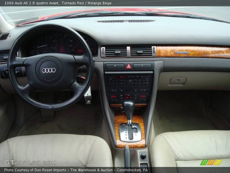 Tornado Red / Melange Beige 1999 Audi A6 2.8 quattro Avant