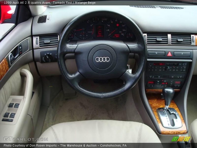 Tornado Red / Melange Beige 1999 Audi A6 2.8 quattro Avant