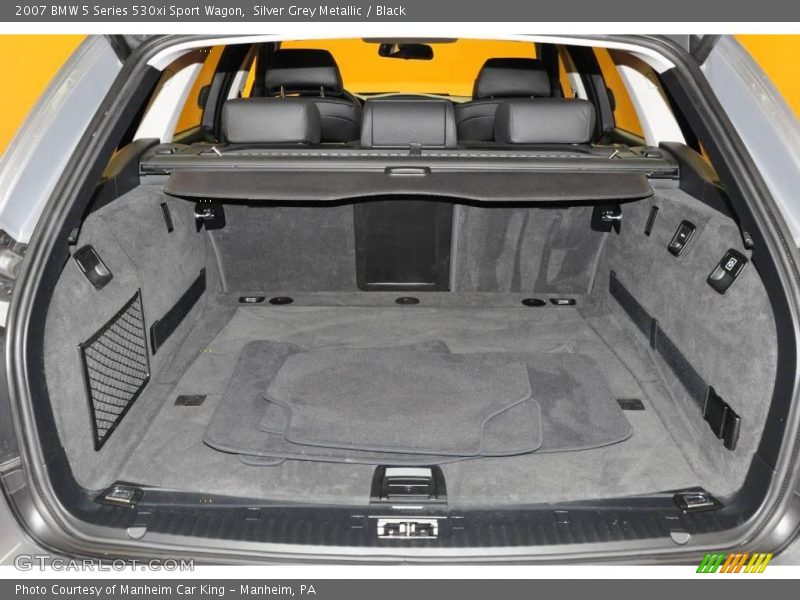 Silver Grey Metallic / Black 2007 BMW 5 Series 530xi Sport Wagon